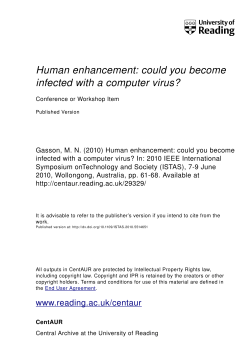 Human enhancement: could you become