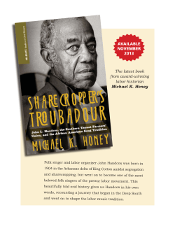 Sharecroppers Troubadour Flyer 2