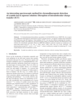 Fulltext PDF - Indian Academy of Sciences