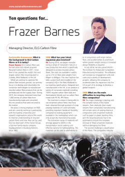 Frazer Barnes - ELG Carbon Fibre