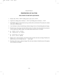 PROPERTIES OF MATTER