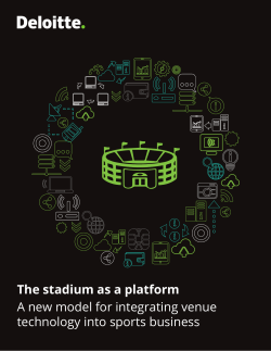 The stadium as a platform A new model for integrating