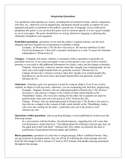 Integrating Quotations Use quotations when quoting any source