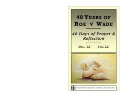 Booklet Form