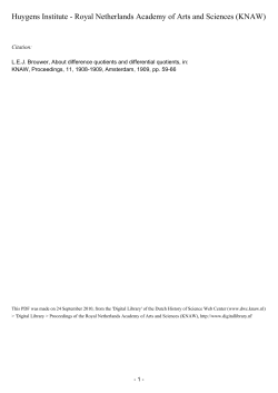 About difference quotients and differential quotients