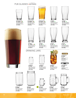 PUB GLASSES - Webstaurant Store