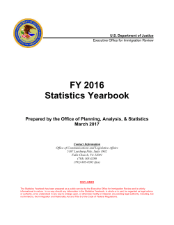 FY 2016 - US Department of Justice