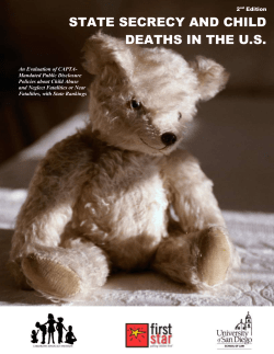 State Secrecy and Child Deaths in the U.S.