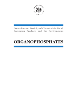 COT report on organophosphates