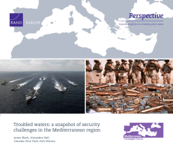 a snapshot of security challenges in the Mediterranean region