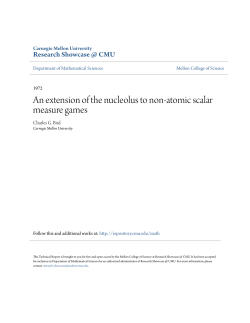 An extension of the nucleolus to non