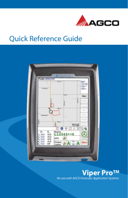 Quick Reference Guide