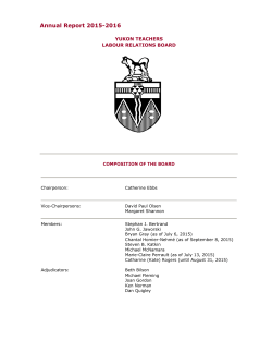 Yukon Teachers Labour Relations Board