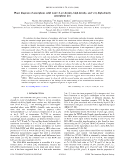 Phase diagram of amorphous solid water: Low-density