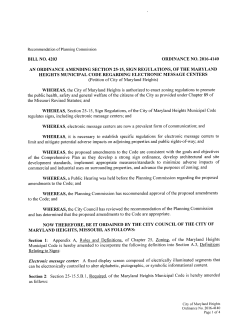 Municipal Code is hereby amended to incorporate the following