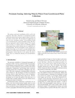 Proximate Sensing: Inferring What-Is