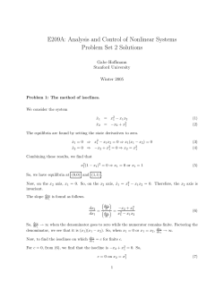 2/1 Problem Set 2 Solution