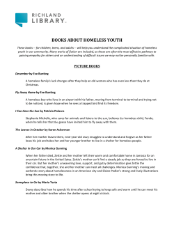 books about homeless youth