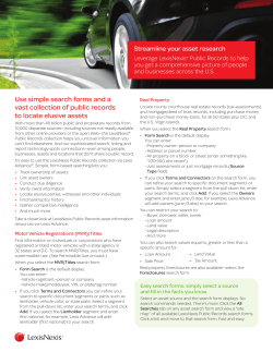 Use simple search forms and a vast collection of public records to