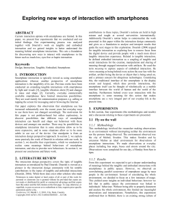 Proceedings Template