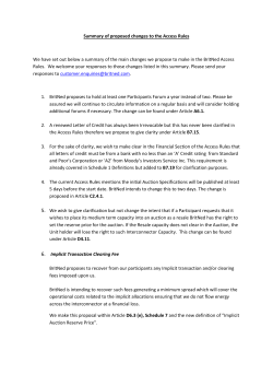 Summary Access Rules