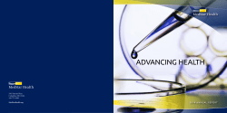 advancing health