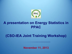 PPAC presentation - International Energy Agency