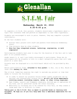 STEM Fair - Montgomery County Public Schools