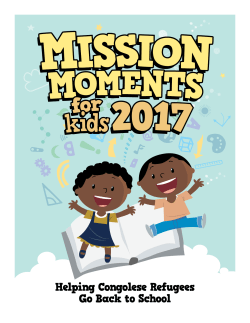 Helping Congolese Refugees Go Back to School