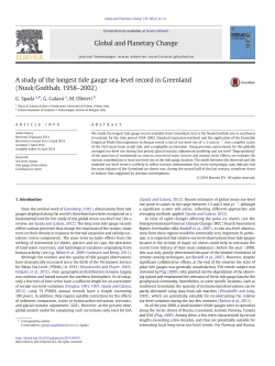A study of the longest tide gauge sea-level record in