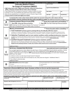 A B C D - Colorado Advance Directives Consortium