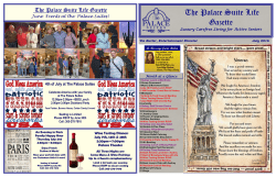 The Palace Suite Life Gazette