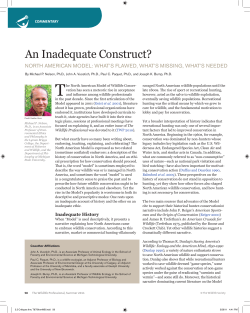 An Inadequate Construct?