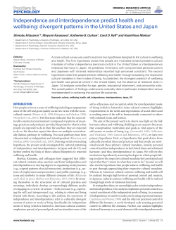 divergent patterns in the United States and Japan