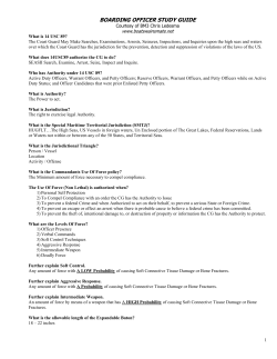 boarding officer study guide