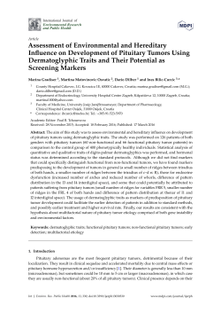 Assessment of Environmental and Hereditary Influence on