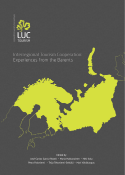 Interregional Tourism Cooperation Experiences