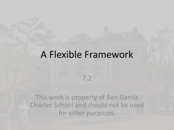 A Flexible Framework