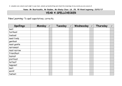 Superlatives PDF File - Crown Wood Primary School