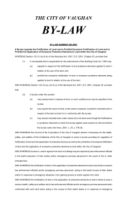 328-2003 - the City of Vaughan