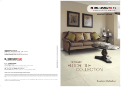 Johnson J4 Floor Tiles Catalogue Aw - June 2015