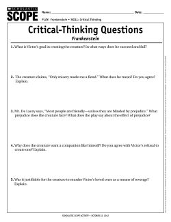 critical-thinking Questions