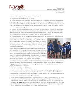 Tel: 928-659-4201 One Mission Lane, Rock Point, AZ 86545 Website