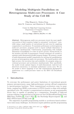 Modeling Multigrain Parallelism on Heterogeneous Multi