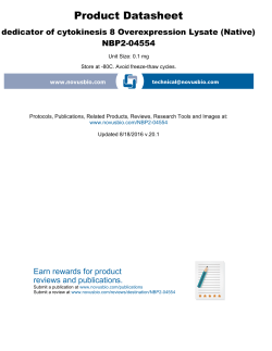 Product Datasheet - Novus Biologicals