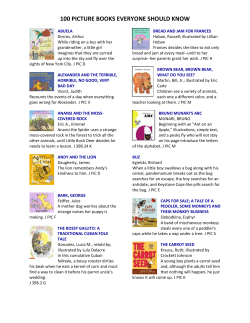 100 Picture Books Everyone Should Know