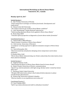 Titles of the talks and posters can be downloaded here