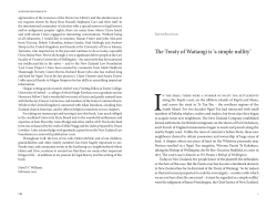 The treaty of Waitangi is `a simple nullity`