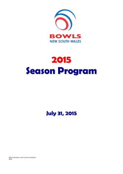 2015 Season Program 1212.58Kb 2015 Season