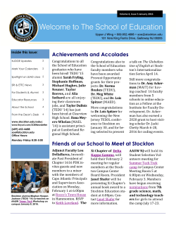 Achievements and Accolades Friends of our School to Meet at